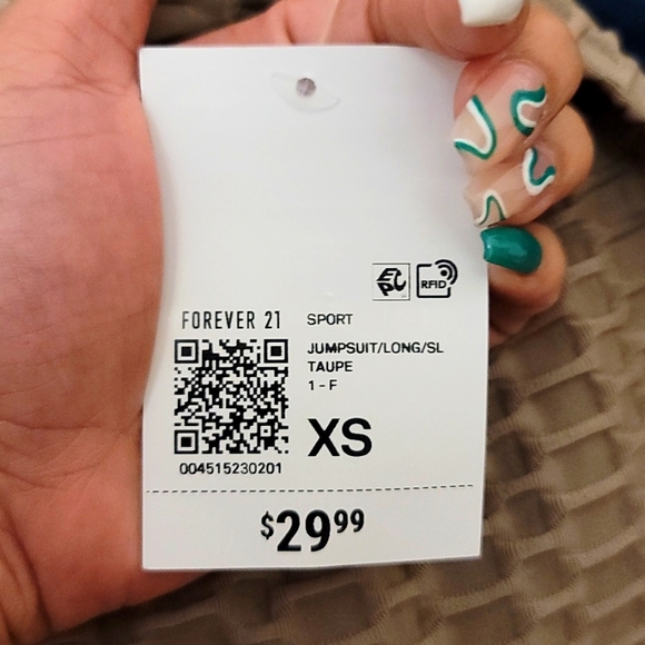 FOREVER 21 Long Sport Jumpsuit - Picture 3 of 3